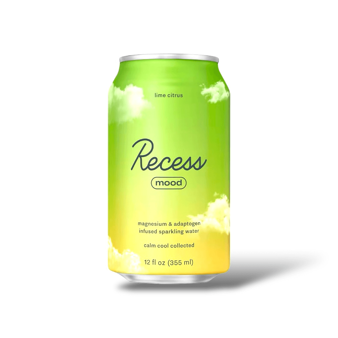Recess Raspberry Lime Recess Mood - Lime Citrus - Infused Sparkling Water - ProofNoMore