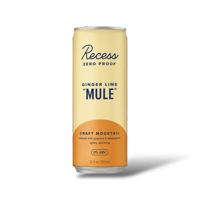 Recess Zero Proof Ginger Lime Mule Craft Mocktail