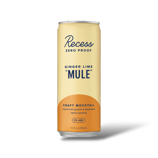 Recess Zero Proof Ginger Lime Mule Craft Mocktail