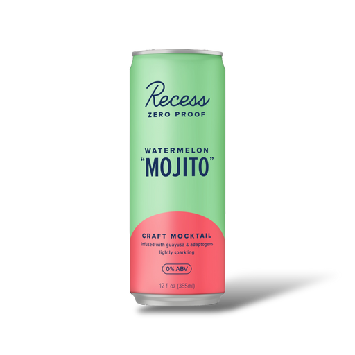 Recess Zero Proof Watermelon Mojito Craft Mocktail
