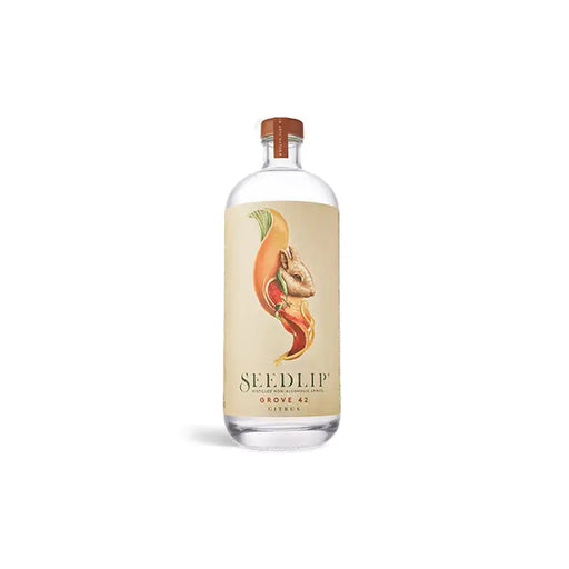 Seedlip Spirits Grove 42 Citrus Non-Alcoholic Spirit Alternative - 0.0% ABV - 23.7oz / 700ml - ProofNoMore
