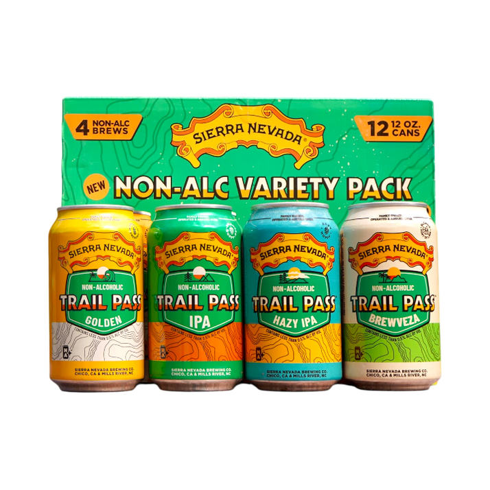 Sierra Nevada - Trail Pass Non-Alcoholic Beer Variety Pack – ProofNoMore