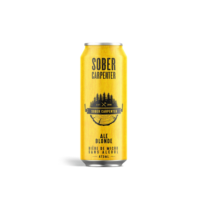 Sober Carpenter Blonde Ale Beer (4 pack) - Sober Carpenter