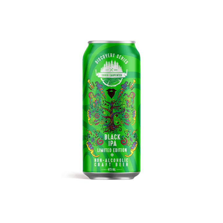 Sober Carpenter Limited Edition Non-Alcoholic Craft Beer Double Dry Hopped  Hazy IPA, 473ml
