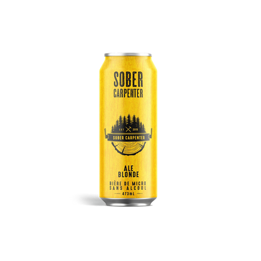 Sober Carpenter Non-Alcoholic Blonde Ale Beer - 16oz - ProofNoMore