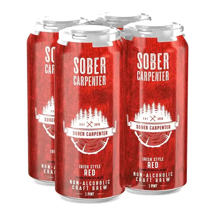 Sober Carpenter Non-Alcoholic Irish Red Ale Beer - 16oz - ProofNoMore