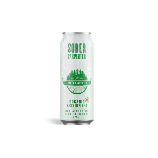 Sober Carpenter Non-Alcoholic Organic Session IPA Beer - 16oz - ProofNoMore