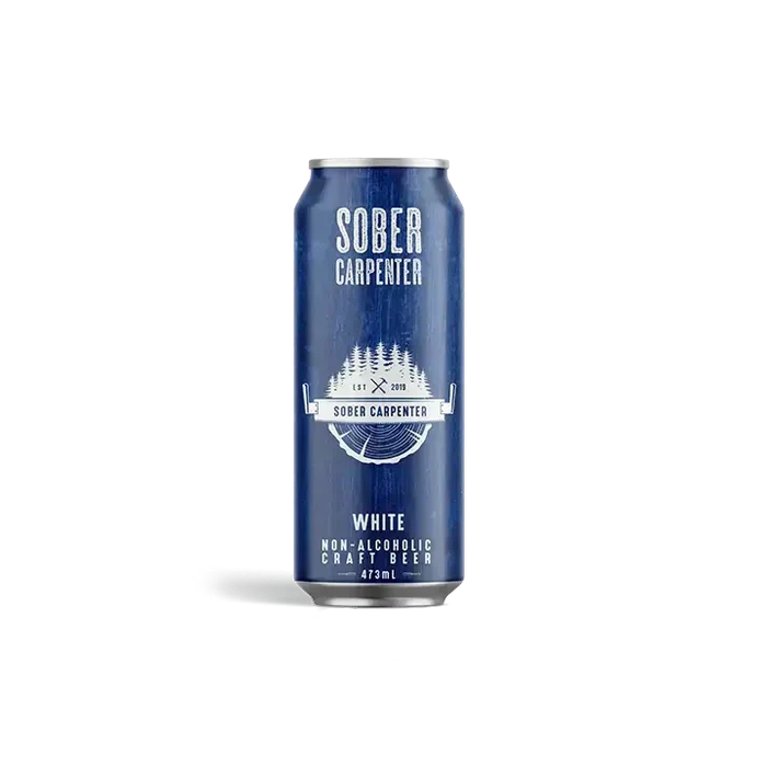 Sober Carpenter Non-Alcoholic White Ale Beer - 16oz - ProofNoMore