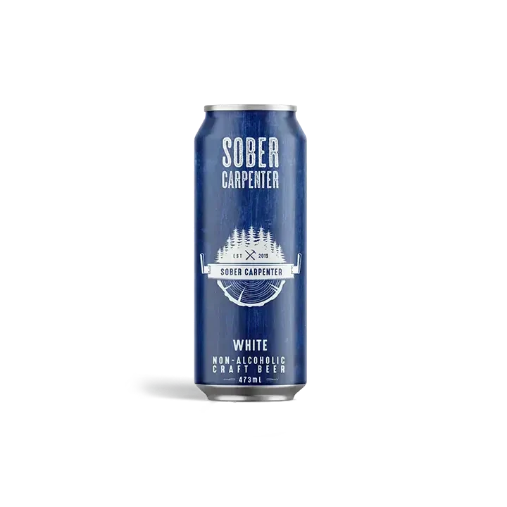 Sober Carpenter Non-Alcoholic White Ale Beer - 16oz - ProofNoMore