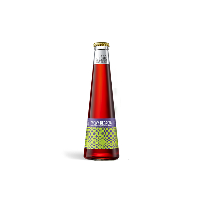 St Agrestis Phony Negroni Non-Alcoholic  Spirit Alternative - 6.76oz - ProofNoMore