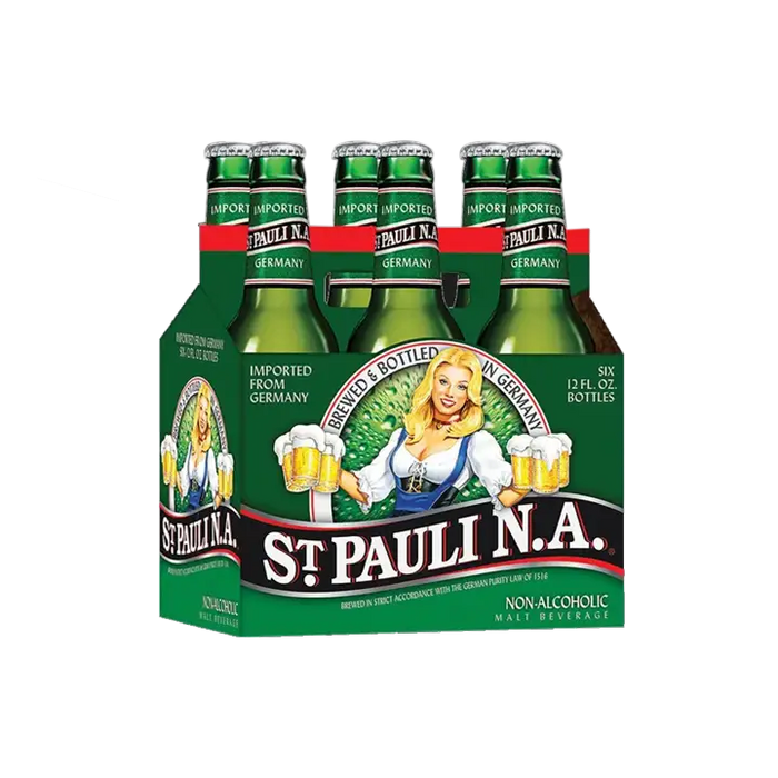 St Pauli Girl – Non-Alcoholic German Lager – 11.2oz Bottle - ProofNoMore