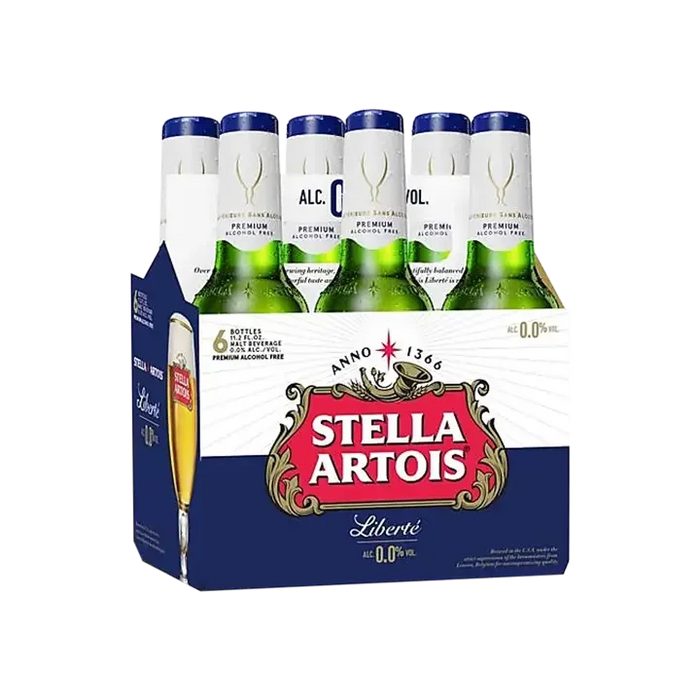 Stella Artois Liberte – Alcohol Free Lager-Style Beer – 11.2oz Bottle - ProofNoMore