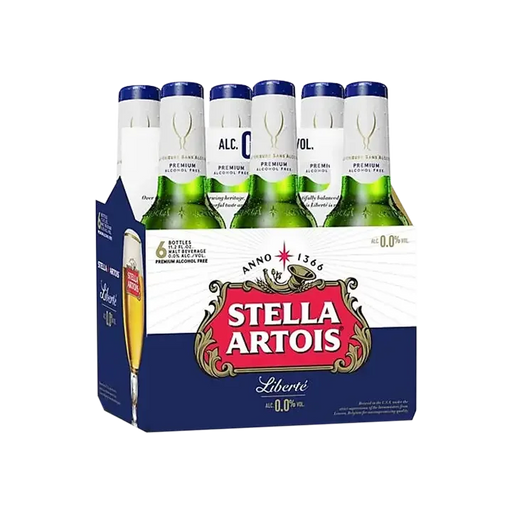 Stella Artois Liberte – Alcohol Free Lager-Style Beer – 11.2oz Bottle - ProofNoMore