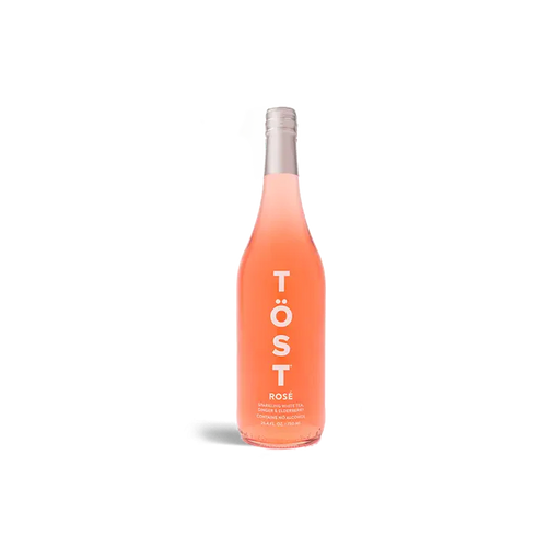 TOST Rose Non-Alcoholic Bubbly - White Tea based