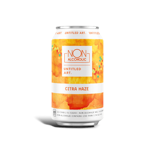 UNTITLED ART Non-Alcoholic Citra Haze  Brew - 12oz - ProofNoMore