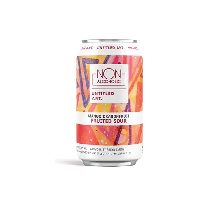 UNTITLED ART Non-Alcoholic Mango Dragonfruit Sour - 12oz - ProofNoMore