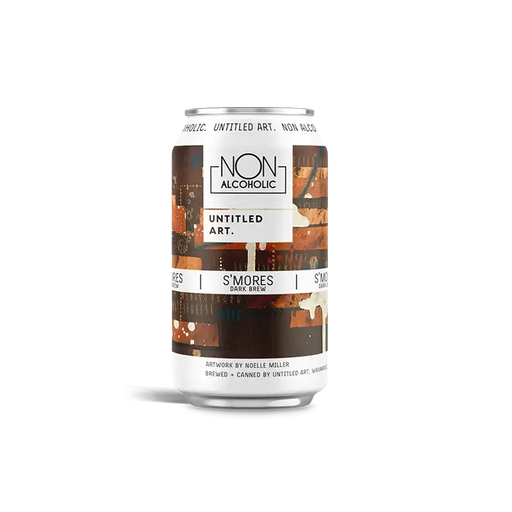 UNTITLED ART Smores Dark Brew Non-Alcoholic Beer - 12oz - Proofnomore