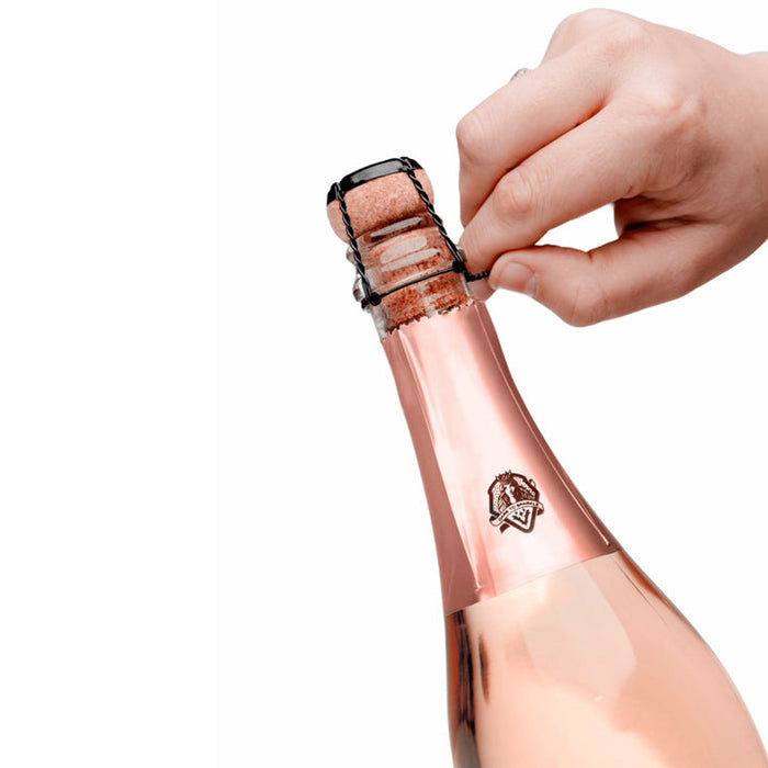 VINADA Wines Tinteling Tempranillo Rose Sparkling Wine Non-Alcoholic Beverage - 25.4oz/btl - ProofNoMore