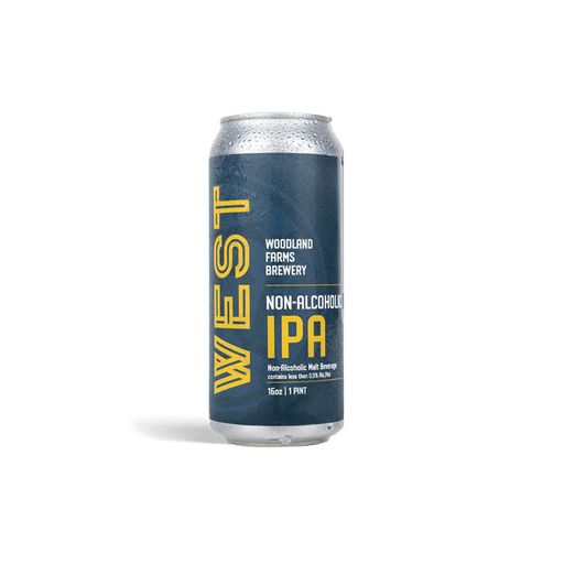 Woodland Farms West IPA Non-Alcoholic Beer - 16oz - Proofnomore